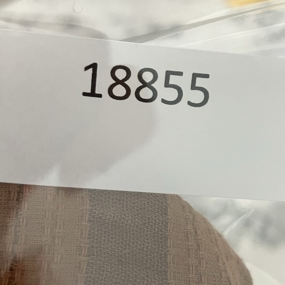 Zara One Shoulder Top NWT Striped Brown Tie Waist Beaded Sleeve Womens Sz XS - Picture 10 of 10